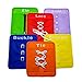 Kennedy Toddler Learn to Dress Boards Early Learning Basic Life Skills Toy- Zip, Snap, Button, Buckle, Lace & Tie 6 pcs/Set