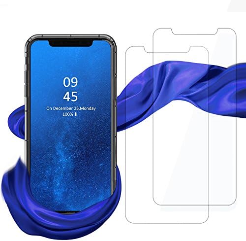 TAIMOUNT iPhone X tempered glass screen protector, 2 Pack iPhone X screen protector Tempered Glass Sensitive and Delicate touch High hardness and toughness Japan Environmentally friendly materials