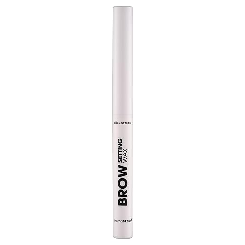 Collection Cosmetics Incredibrow Setting Wax, Sculpts and Holds with Slanted Tip Application, Clear