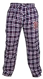 Mens Athletic Red Sox Plaid Pajama Sleeping Pants