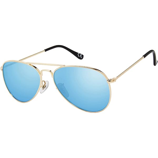 Prive Revaux Stunt Man Rose Gold Aviator Polarized Sunglasses 62-14-140 PRIVE REVAUX Stunt Man 62mm Blue-Light Blocking Aviator  main image 4