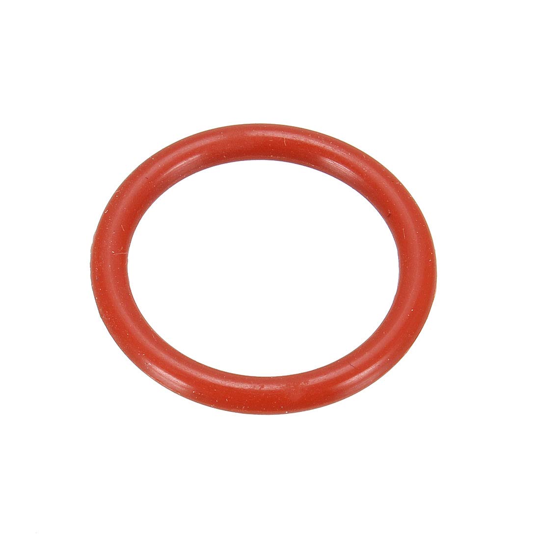 Sourcingmap 10 Pcs Soft Rubber O Rings Seal Washer Replacement Red 23mm x 2.5mm