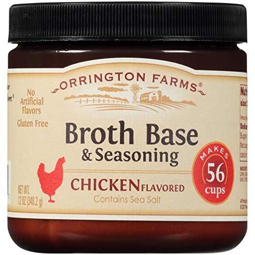 Orrington Farms Chicken Flavored Broth Base & Seasoning, 12Ounce (Pack