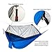 YOLO Outdoors Camping Hammock with Mosquito Net | Double, Reversible, Portable, Lightweight & Ripstop Parachute Nylon with 500 LBS Capacity | Includes Tree Straps, Carabiner & First Aid Kitthumb 3