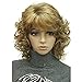 Aimole Short Curly Wig Synthetic Hair Women's Full Wigs (19 Light Strawberry Blonde)