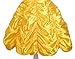 Dressy Daisy Toddler Girls' Princess Yellow Gold Ball Gown Birthday Party Fancy Dress Up Halloween Costume Size 2T to 3T
