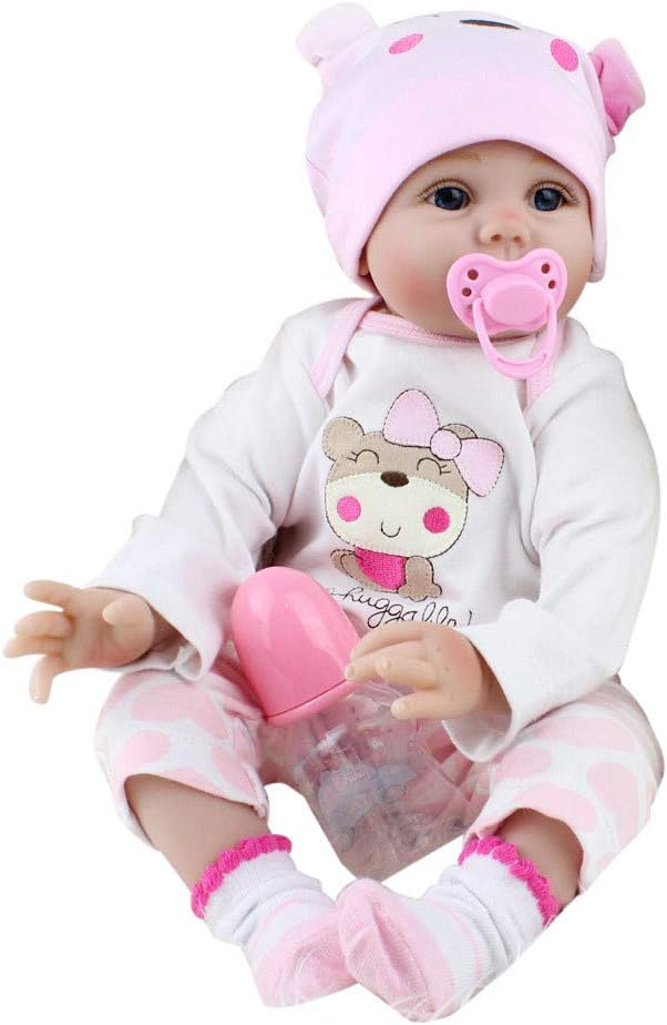 Prezzo Honestyi Bambole Bambina Ragazza Bambolotto Neonato Bambola Reborn Femmina Bambolotti Realistici Bambolotti Morbido Silicone Vinile Reborn Baby Doll Regalo di Natale Offerte