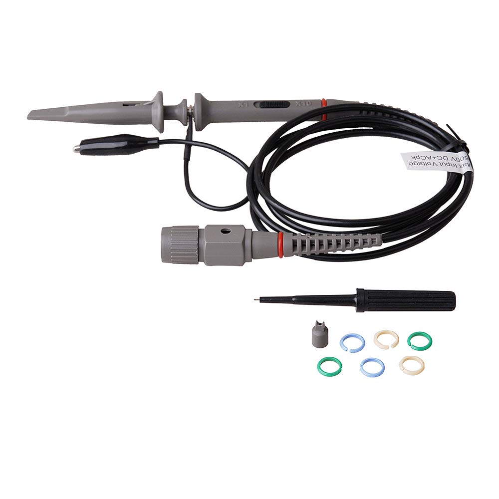 Hantek PP-200 Oscilloscope Probe 1x 10x200MHz Oscilloscope Clip Passive BNC Scope Clip Probe