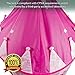 Kids Play Tent for Girls Princess Castle Playhouse with glow in the dark stars and Carry Case - Tents & Playhouses for Baby Toddler House Pink Foldable Premium Quality | Indoor and Outdoor use