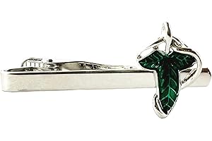KJSYJBG Fandom Bazaar TV Movies Show Original Design Quality Anime Cartoon Cosplay Jewelry Elven Tie clips Gifts for Men