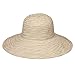 Wallaroo Hat Company Women’s Scrunchie Sun Hat – UPF 50+ Sun Protection, Packable and Adjustable Sizing for Medium Crown Sizes – Sun-Smart Hat for Travel, Poolside, Everyday (Natural/Brown Dots)