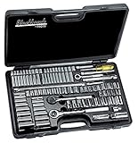 Blackhawk 578-9796 9796 Standard and Metric Socket Sets, 1/4