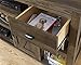 Ameriwood Home Farmington Rustic TV Stands for Living Room, TV Stand fits TVs up to 60