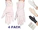 Gellwhu 4 Pairs Women Girls Outdoor Summer Sun UV Protection Driving Gloves