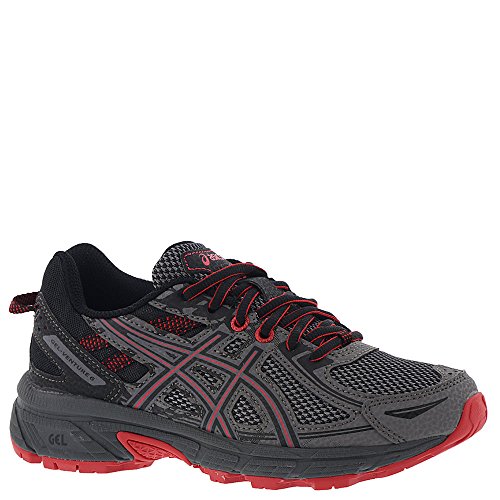 ASICS Kids Gel-Venture 6, Carbon/Cayenne, 6 M US Big Kid