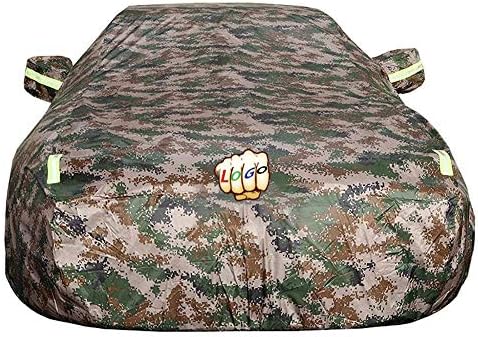 Car Cover SUV Porsche Cayenne S All Weather Waterproof All Weather, rain, Water, Wind and Hail (Color : Camouflage, Design : Standard Edition)