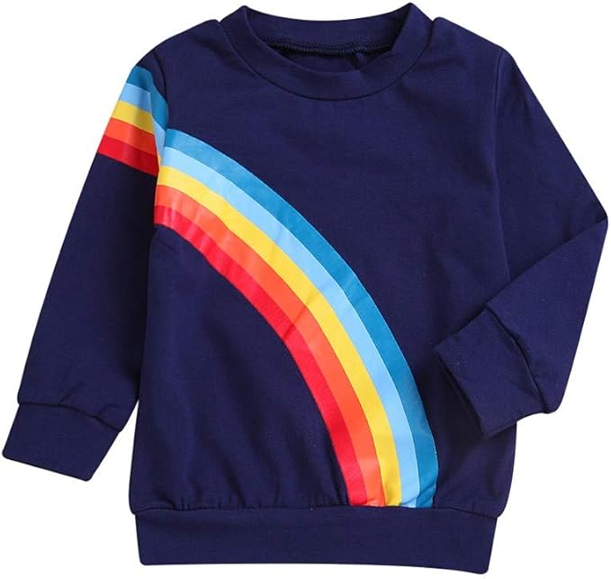maglia con arcobaleno