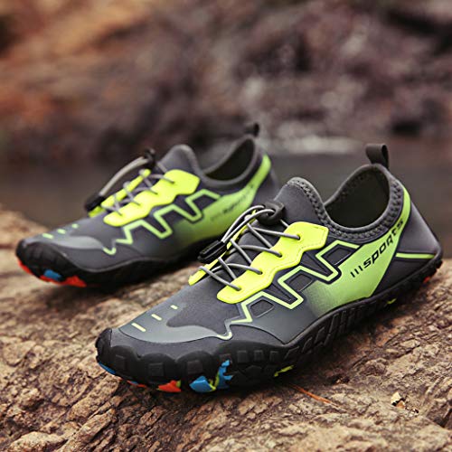 Mens Womens Water Sport Shoes Barefoot Quick-Dry Aqua Socks for Beach Swim Surf Yoga Exercise - Thumbnail 6