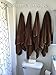 KONE Bathroom Self Adhesive Hook for Towel and Robe, Brushed Stainless Steel, 10 - Pieces