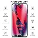 KuGi Huawei P20 pro Screen Protector, 9H Hardness HD clear Bubble Free Installation High Responsivity Tempered Glass Screen Protector for Huawei P20 pro phone（Clear）[2Pack]