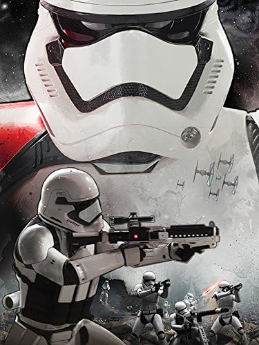 Amazon Com Pyramid International Stormtrooper Art Star Wars Episode Vii Canvas Print Multi Colour 60 X 80 X 1 3 Cm Kitchen Dining
