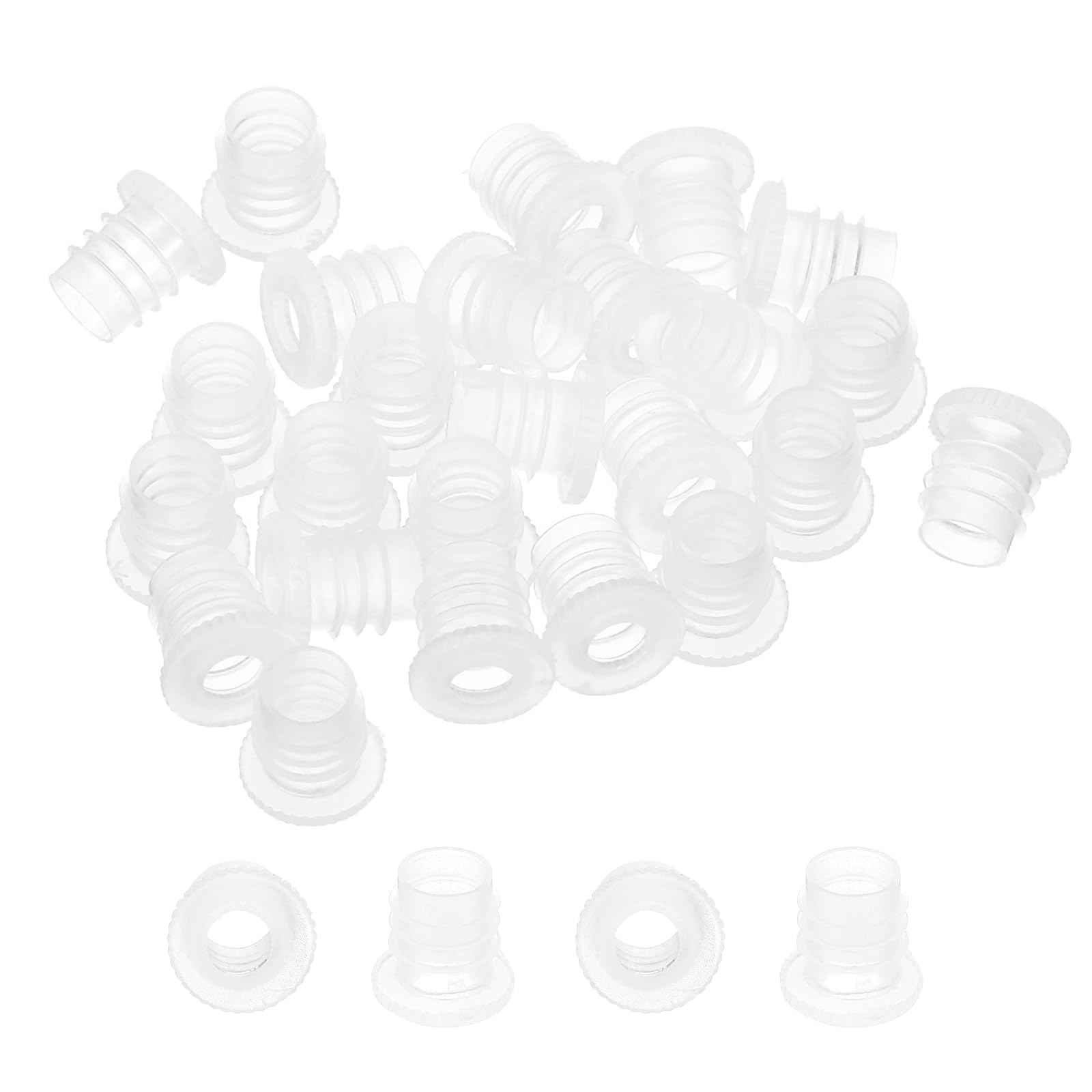 PATIKIL Bottle Adapter 0.28"/7mm, 25 Pcs Press in