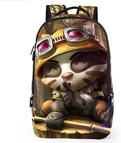 CaTiger 2016 New Style League of Legends Printed Backpack,Supreme Teens School Bag Travel Backpack (Q3)