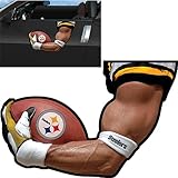 Rico Pittsburgh Steelers Arm & Hand with Football Magnet