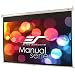 Elite Screens Manual Series, 150-INCH 16:9, Pull Down Manual Projector Screen with AUTO LOCK, Movie Home Theater 8K / 4K Ultra HD 3D Ready, 2-YEAR WARRANTY, M150XWH2 primary