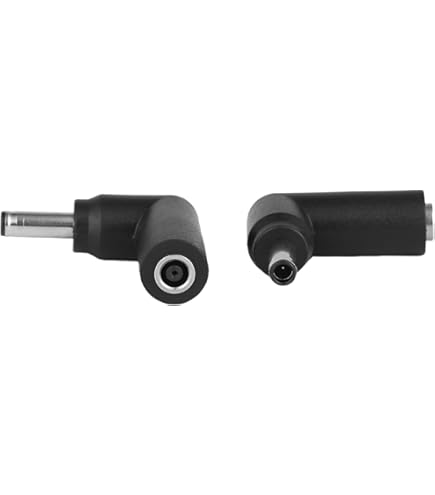 thumbnail image 2 of 7.4 Mm X 7.4 Mm Right Angle 90-Degree Power Adapter Connector Converter ( 120W 2 of 9