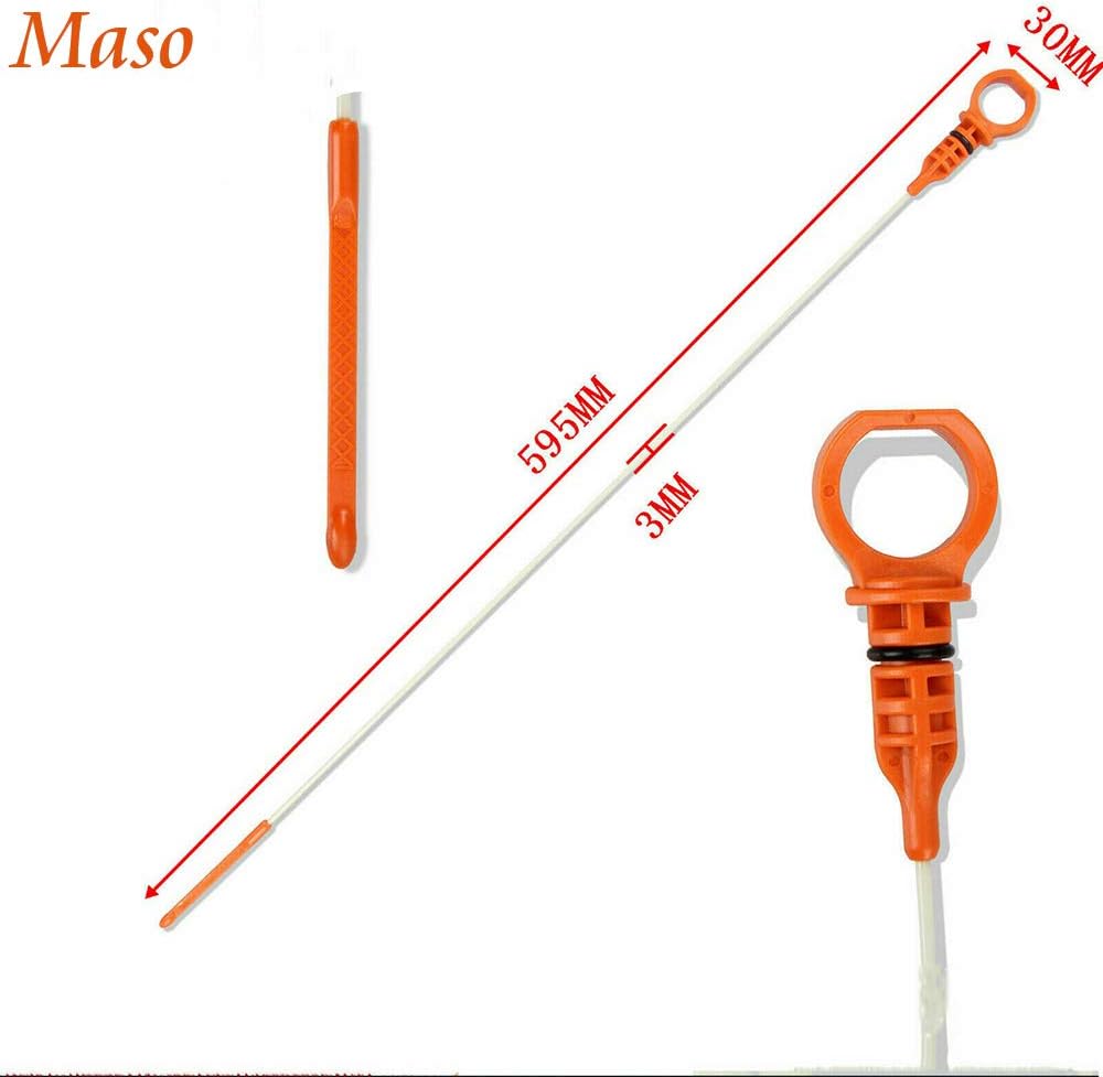 Amazon Com Maso Car Engine Oil Level Dipstick 1 6 Hdi 206 207 307 308 407 Replacement Oil Dipstick 1174g2 1174e6 Automotive