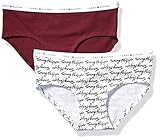 Tommy Hilfiger Women's Cotton Printed Hipster Underwear Panty, Multipack