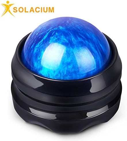 Manual Massage Roller Ball - Massager and Therapy Tool for Sore Muscles, Shoulders, Arms, Neck, Back, Feet, Body, Deep Tissue, Stiffness, Joint Pain, Stress Relief