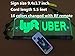 Lyft Uber sign rideshare sign LED light Acrylic engraving 5V USB remote 16 color (Lyft + Uber logo sign)