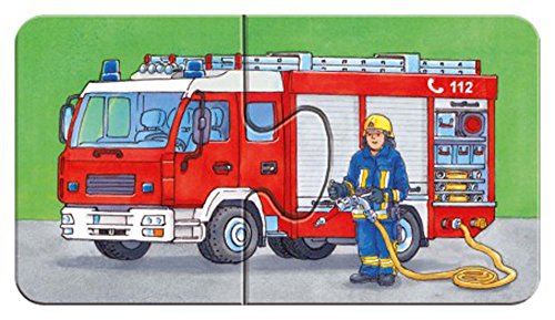 Ravensburger Kinderpuzzle - 07332 Einsatzfahrzeuge - my first puzzle mit 9x2 Teilen - Puzzle für Kinder ab 2 Jahren – Bild 3