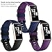 Humenn Bands Compatible for Fitbit Charge 3,Classic & Special Edition Replacement Fitness Sport Wristband Compatible for Charge 3 and Charge 3 SE, Large Small
