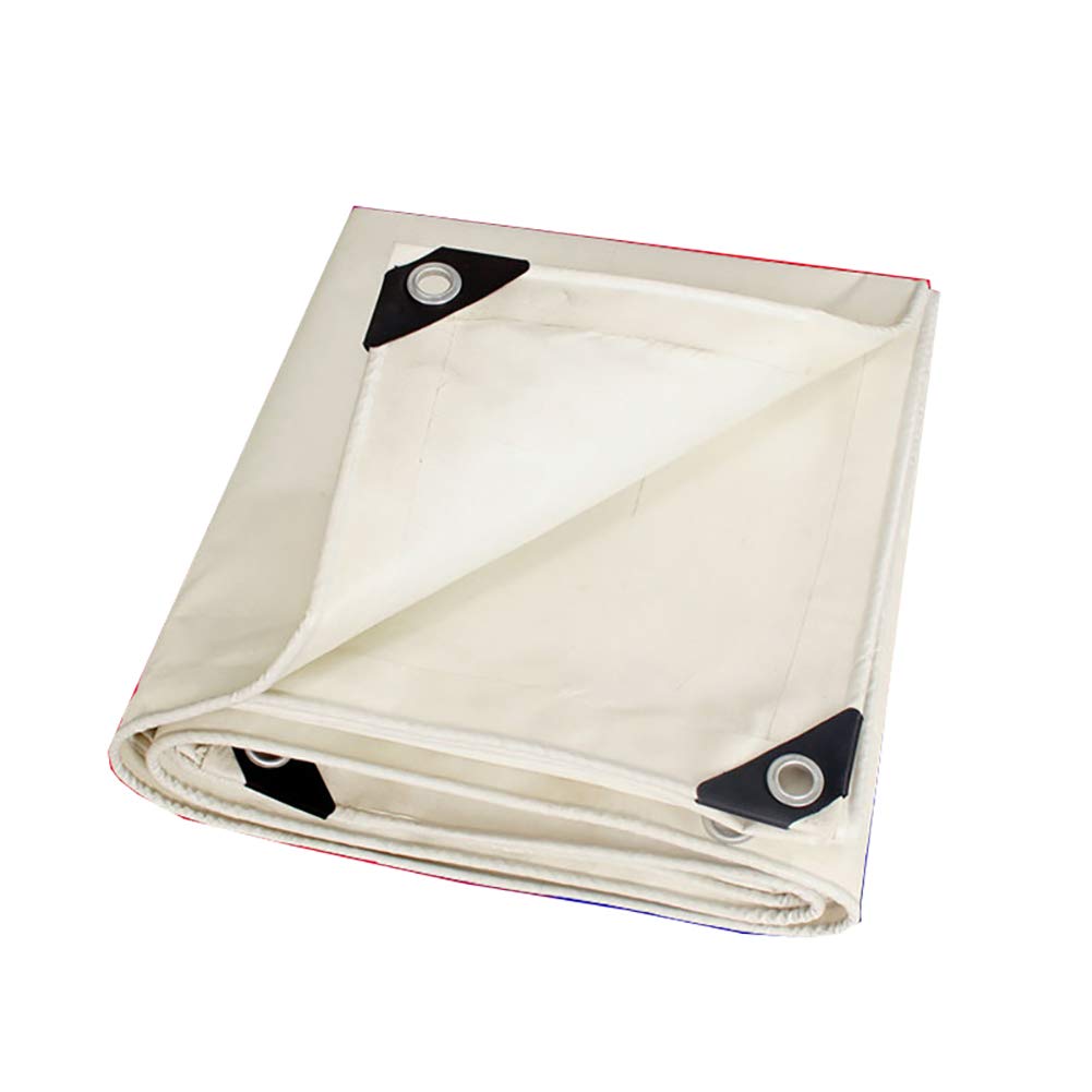 偉大な QING MEI 厚い白ポンチョ防水日焼け止めターポリン三輪車 