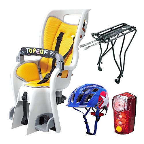 Topeak Baby Seat II 26in Disc Rack Bicycle Baby Seat Bundle with Child