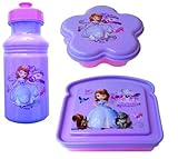 Exclusive Disney's Sofia The First Princess 3-Piece Lunch Box Set