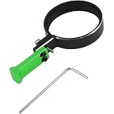 Vgoohobby RC Transmitter Steering Wheel Trigger One-Handed Control Adapter Compatible with Flysky gt5 Traxxas TQI Dumborc Remote Controller Transmitter 1.55"-1.65" Steering Wheel (Green)