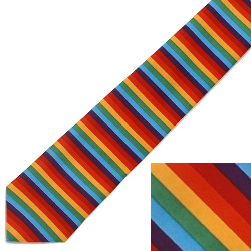 Rainbow Necktie