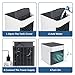Artic Air Personal Air Ice Cooler Pure Mini Portable Air Conditioner Fan Desktop Space Cooler,Evaporative Air Cooler Humidifier,Purifier with 6 Speeds 7 Colors backlight Washable Filter for Bedroom