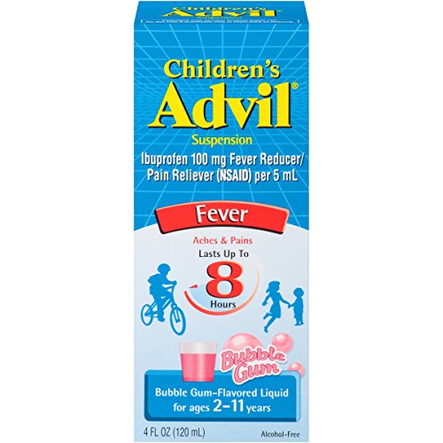 image for Advil Children's Fever Reducer/Pain Reliever, 100mg Ibuprofen (Bubble 