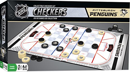 MasterPieces NHL Pittsburgh Penguins Checkers Game