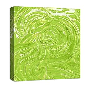 Canvas Wall Art Abstract Oil Painting Features Painting Artwork for Home Decor Framed - 12x12 inches