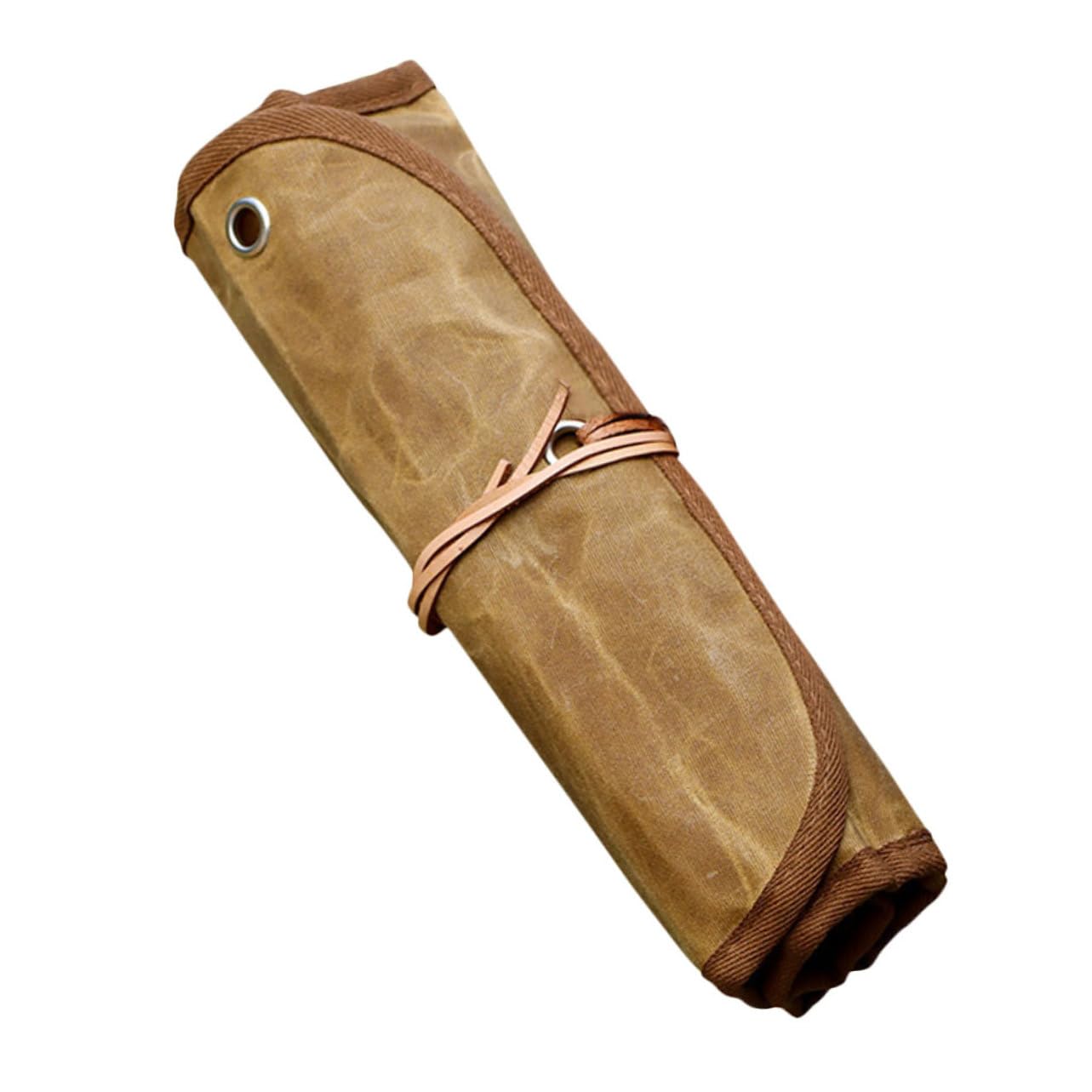 TOPBATHY Camping Cutlery Pouch Picnic Bag Portable Tableware Bag Hanging Organizer