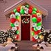 249 Pieces Christmas Balloons Garland Kit, Red and Green Balloons, Confetti Balloons, Balloon Tie Tools, Balloon Strip Tape, Adhesive Dots, Balloon Clips, Balloons Ribbons for Christmas Party