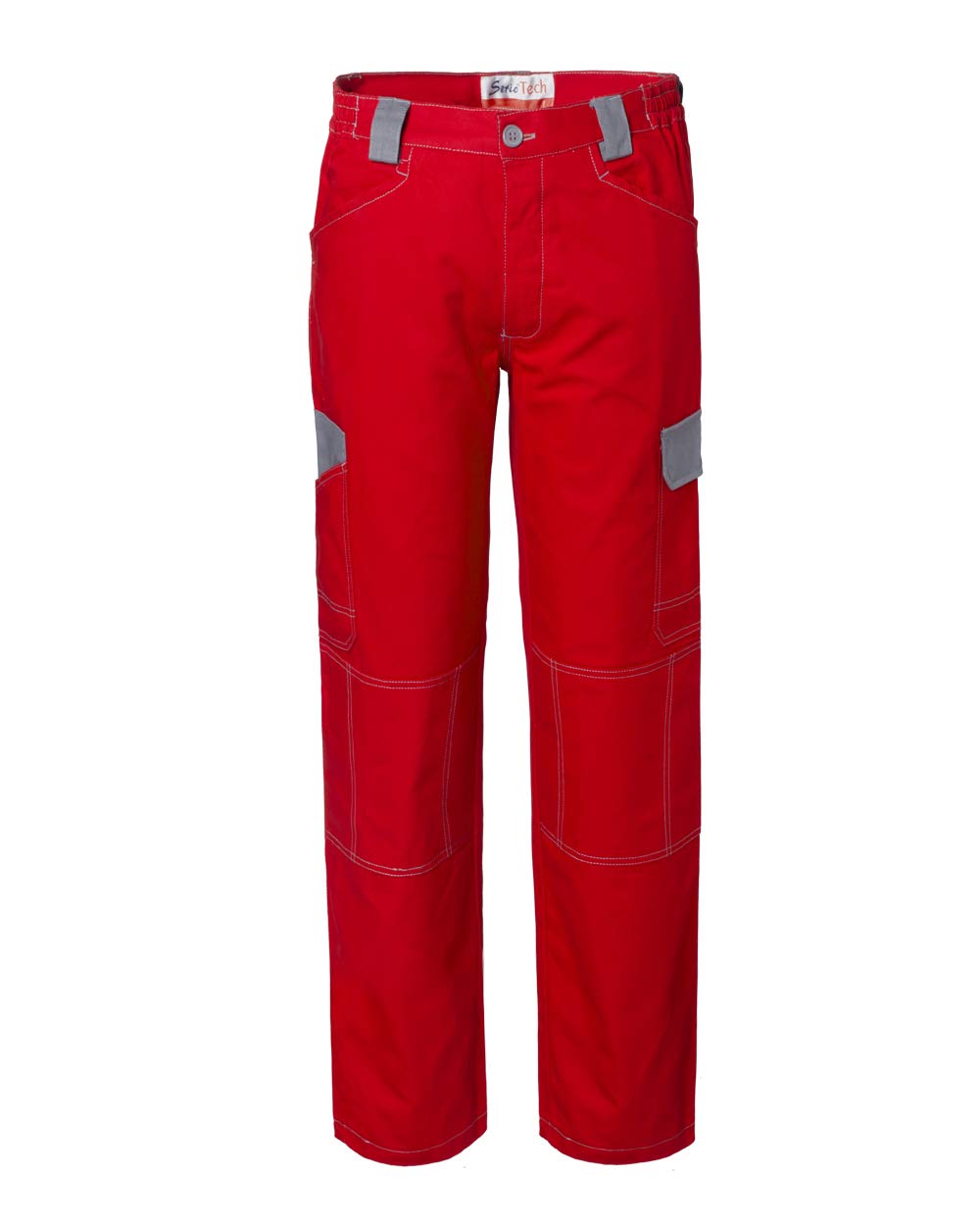 Rossini Trading SerioTech A0022585XL Trousers, Red/Grey, XL