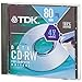 TDK CDRW80 Recordable and ReWriteable CD