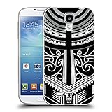 Head Case Designs Body Art Samoan Tattoo Soft Gel Back Case Cover for Samsung Galaxy S4 I9500